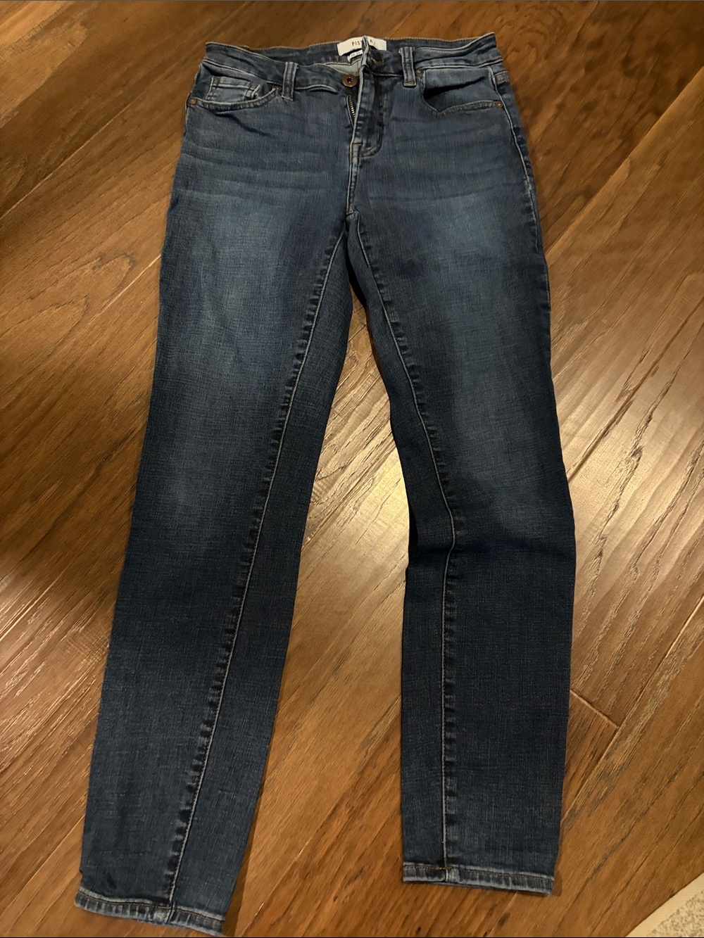 pistola Slim Fit Dark Blue Skinny Jeans
